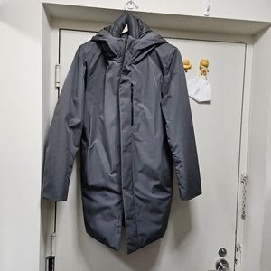 Uniqlo Hybrid Down Coat - Grey - XS